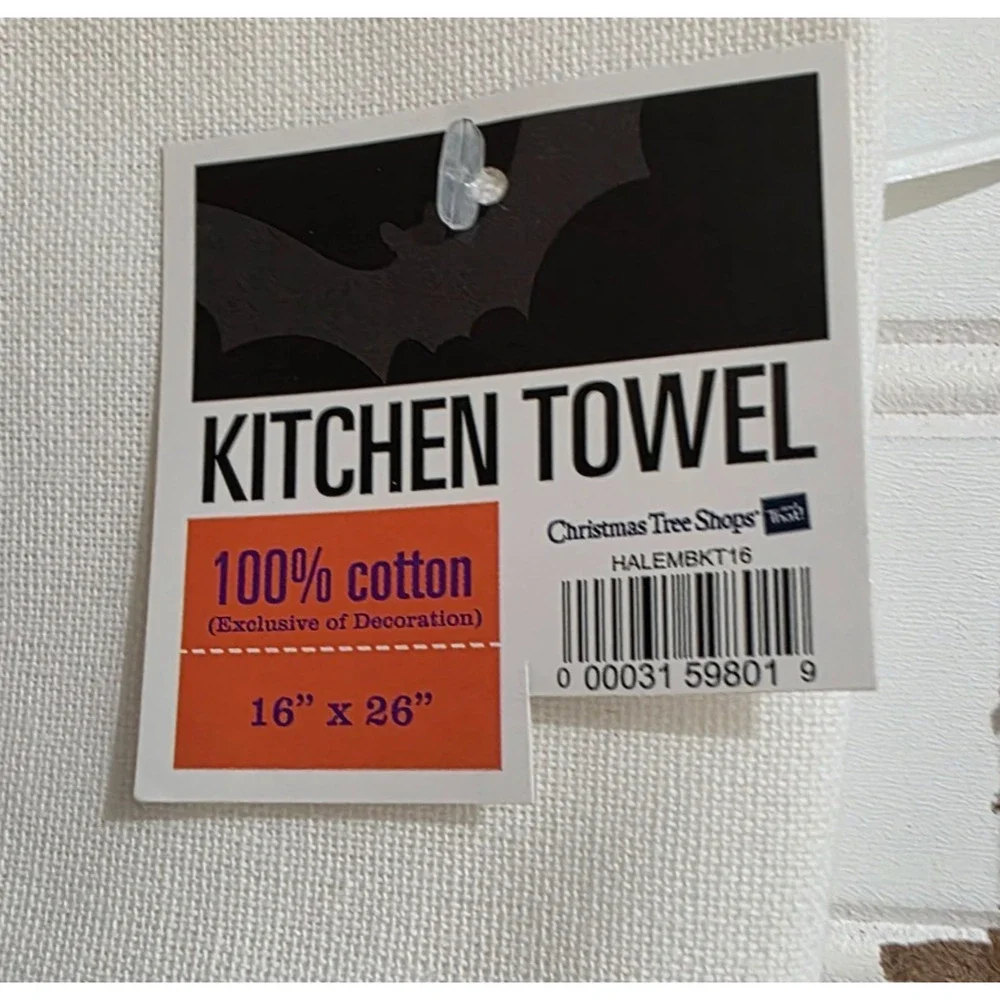 New Halloween Embroidered Towel 16